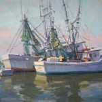 Ken DeWaard - Midday Calm, oil, 16x20, 1600 Walls Fine Art Gallery|Ken DeWaard|Wisconsin artist|Wilmington galleries|North Carolina Galleries|NC artists|NC galleries|Paint Wilmington|oil paintings|fine art|Sneads Ferry|Summertime in North Carolina