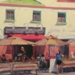 Randall Sexton - Table for Two, 20x16, oil, 3150 Walls Fine Art Gallery|Randy Sexton|Randall Sexton|California artist|NC galleries|Wilmington Galleries|Paint Wilmington||artists choice|oil painting|fine art|Southwest Art Magazine