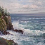 Joyce Pike - "Acadia National Park Maine", 24x30, price 3000