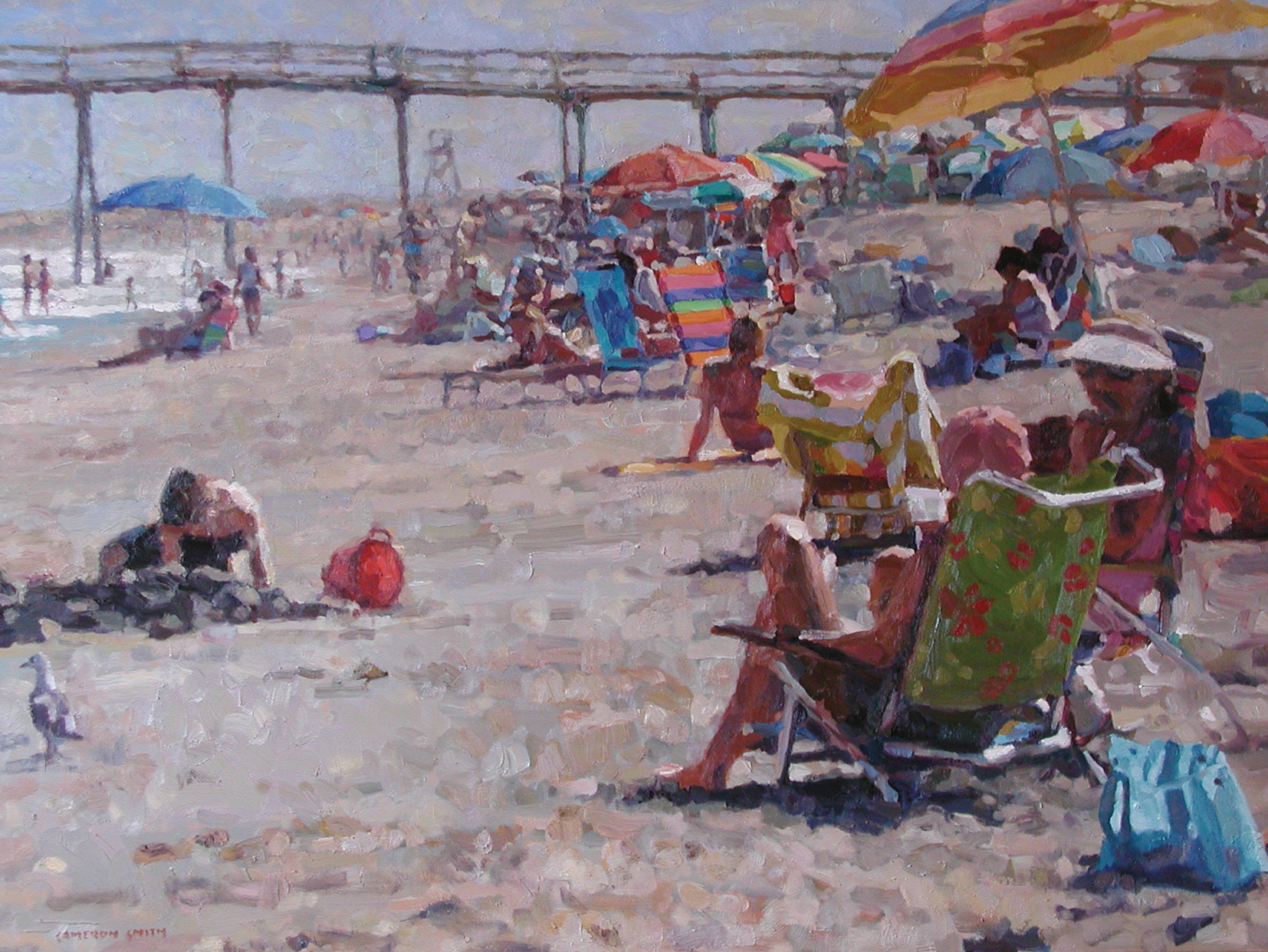 Walls Fine Art Gallery, Cameron Smith, fine art, wilmington artist, north carolina artist, Wrightsville Beach, Wilmington native, wrightsville beach surfer