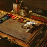 Warren Chang - "Artists Palette", 18x24, price 7500