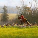 Beth Parcell-Evans - "Zest for Hunting", 22x28, price 4800 Beth Parcell-Evans - "Zest for Hunting", 22x28, $4800